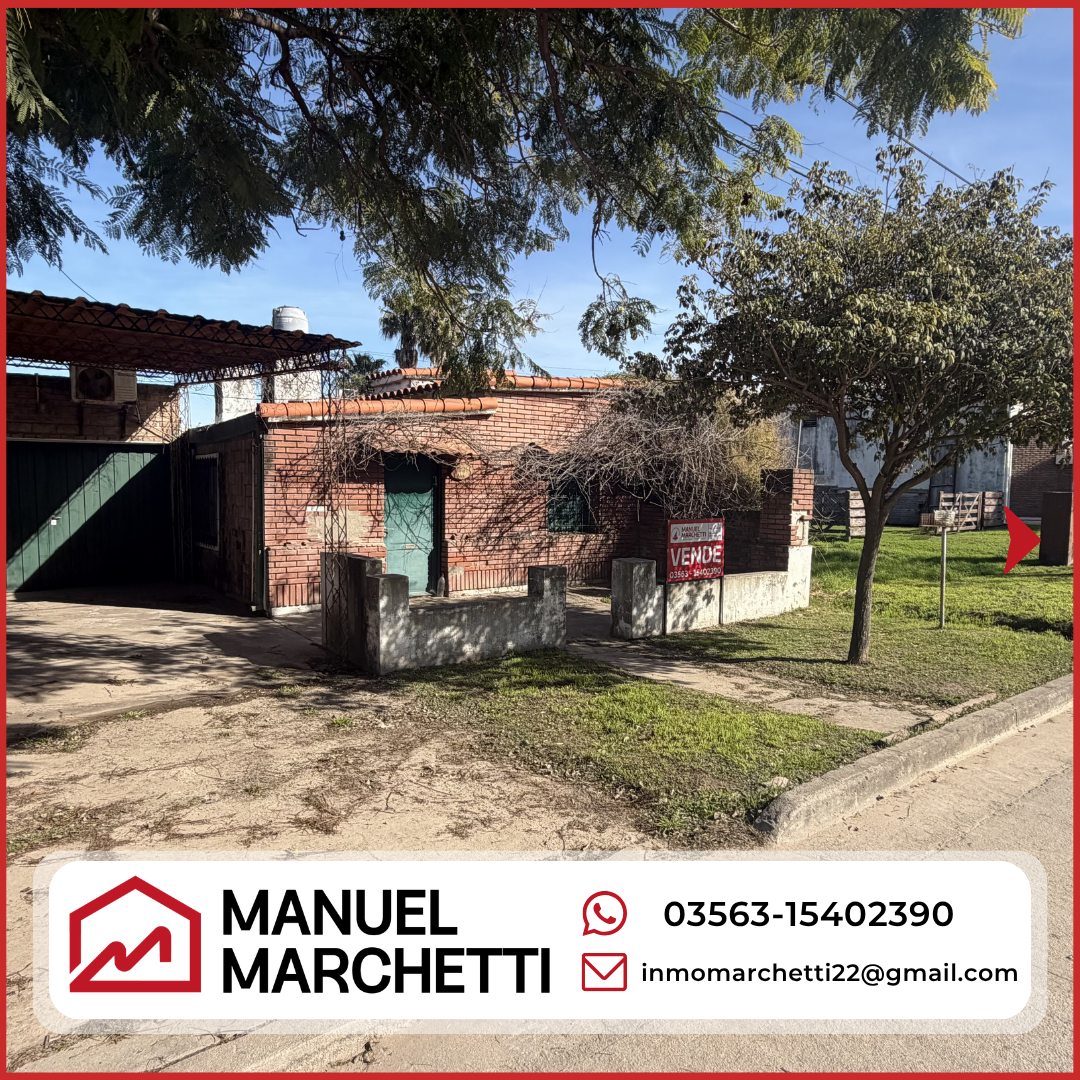 CASA SOBRE AV. GENERAL PAZ, INGRESO A MIRAMAR DE ANSENUZA.